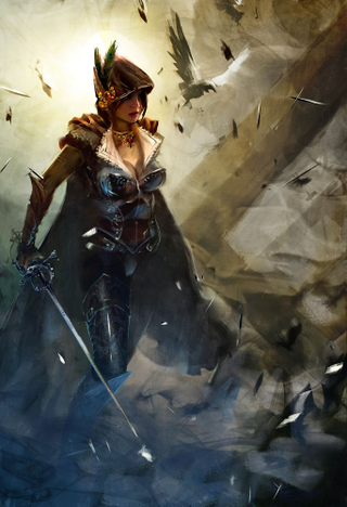 Illustration for article titled This Guild Wars 2 Art Can't Stand Still